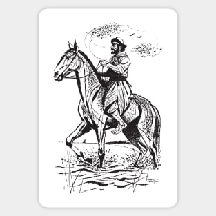 Gaucho Fausto by PPereyra Sticker